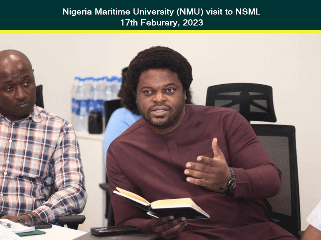 Nigeria Maritime University visits NSML
